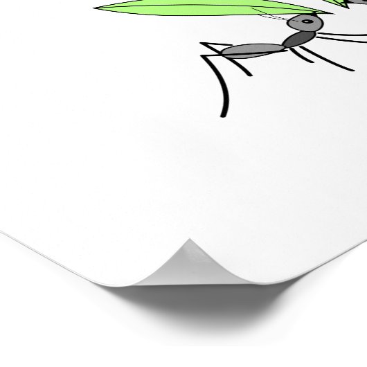 Victor Hugo Motivation Quote - Ant Tenacity Poster (Hoek)