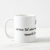 Victor Hugo Muziekcitaat Koffiemok (Links)