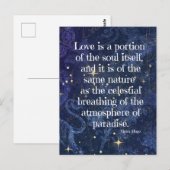 Victor Hugo Poem Briefkaart (Voorkant / Achterkant)