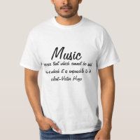 Victor Hugo Quote Inspirerend muziek drukt...