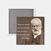 Victor Hugo Quote Magnet (Voorkant / Achterkant)