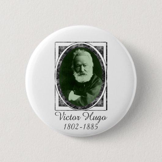 Victor Hugo Ronde Button 5,7 Cm (Voorkant)