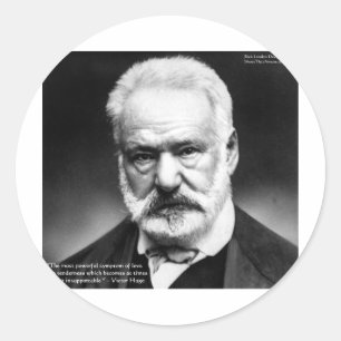 Victor Hugo "Tederheid" Cadeaus Mokken Kaarten Ronde Sticker
