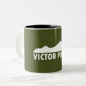 Victor Idaho Alsjeblieft Tweekleurige Koffiemok (Voorkant links)