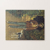 Victor Jacquemont Holding Parasol Monet Fine Art Legpuzzel (Horizontaal)