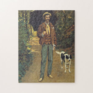 Victor Jacquemont Holding Parasol Monet Fine Art Legpuzzel