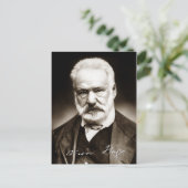 Victor Marie Hugo - Portrait Briefkaart (Staand voorkant)