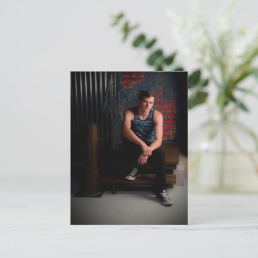 Victor Neil Jones senior afbeeldingen Briefkaart (Staand voorkant)