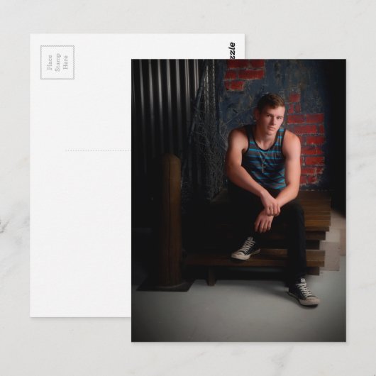 Victor Neil Jones senior afbeeldingen Briefkaart (Voorkant / Achterkant)