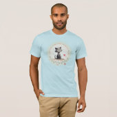VICTOR peptide - kat 2, aangepaste tekst T-shirt (Voorkant volledig)