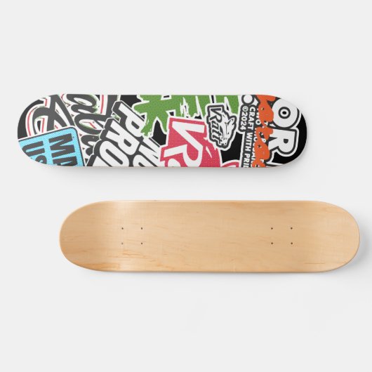 VICTOR RATT STICKER PERSOONLIJK SKATEBOARD (Horizontaal)