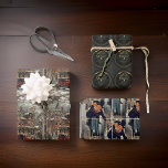 Victor Records, Christmas Carol, Christmas Mansion Inpakpapier Vel<br><div class="desc">Victor Records,  Christmas Carol,  Christmas Mansion Wrapping Paper Sheets A Christmas Carol van Jessie Wilcox Smith Vintage Victor Records Een ouderwets winterkersthuis met kerstversiering</div>