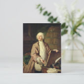 Victor Riquetti , Marquis of Mirabeau, 1743 Briefkaart (Staand voorkant)