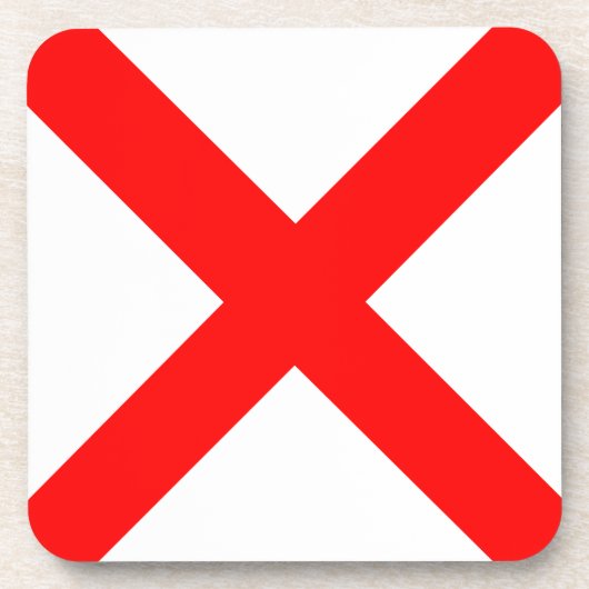 VICTOR Rode Kruis Onderzetter (Voorkant)