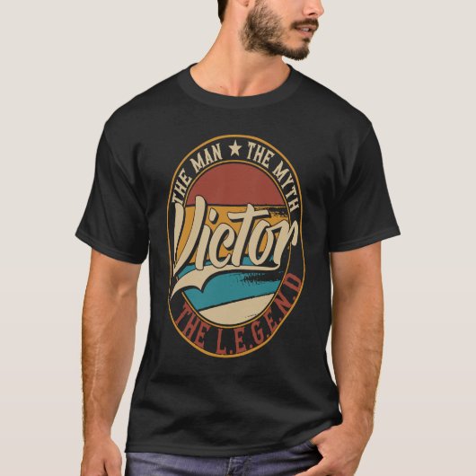 Victor The man the mythe the the legende T-shirt (Voorkant)
