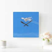 Victor V Bomber Wall Clock Vierkante Klok (Huis)