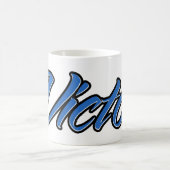 Victor Vorname Name blue Tasse Kaffeetasse Koffiemok (Center)