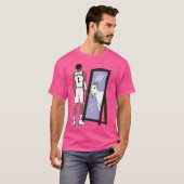 Victor Wembanyama spiegelgeit T-shirt (Voorkant volledig)
