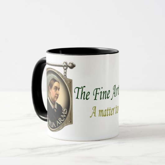 Victoria Arms Pub Sign Mok (Voorkant links)