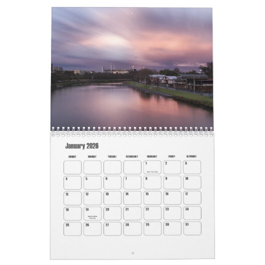 Victoria-Australië Kalender (Jan 2026)