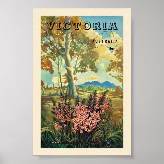 Victoria Australië Vintage Poster 1944 (Voorkant)