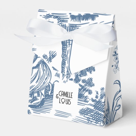 Victoria-bagger Bedankdoosjes (Voorkant Zijde)