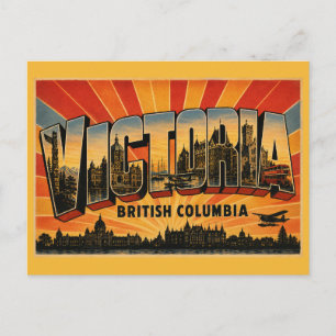 Victoria BC Hoofdstad Briefkaart