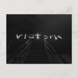 Victoria BC Light Painting Briefkaart