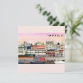 Victoria, BC Metropolitan Printable Kaart (Staand voorkant)