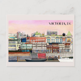 Victoria BC Metropolitan Travel Briefkaart