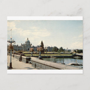 Victoria BC Parlement Oude Haven Uitzicht Briefkaart