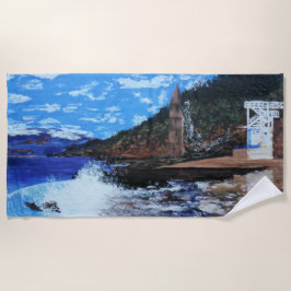 Victoria Beach-handdoek Strandlaken