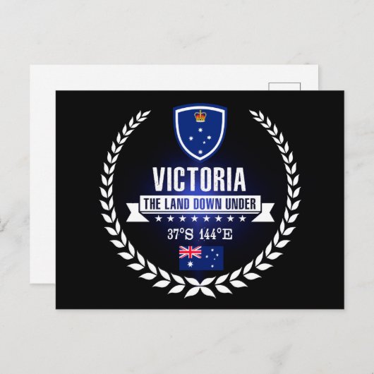 Victoria Briefkaart (Voorkant / Achterkant)