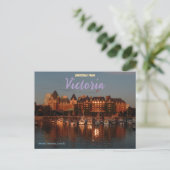 Victoria British Columbia Canada Ansichtkaart Briefkaart (Staand voorkant)