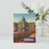 Victoria British Columbia Canada Reizen Briefkaart (Staand voorkant)