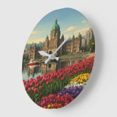Victoria British Columbia Canada Reizen Grote Klok (Hoek)