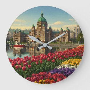 Victoria British Columbia Canada Reizen Grote Klok