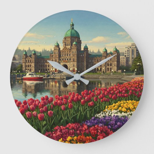 Victoria British Columbia Canada Reizen Grote Klok (Voorkant)