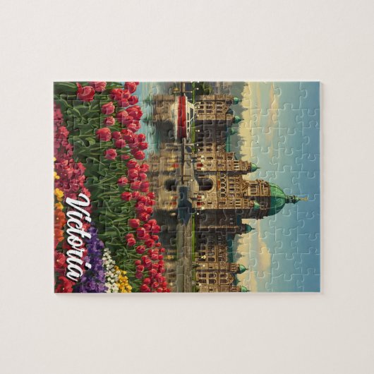 Victoria British Columbia Canada Reizen Legpuzzel (Horizontaal)
