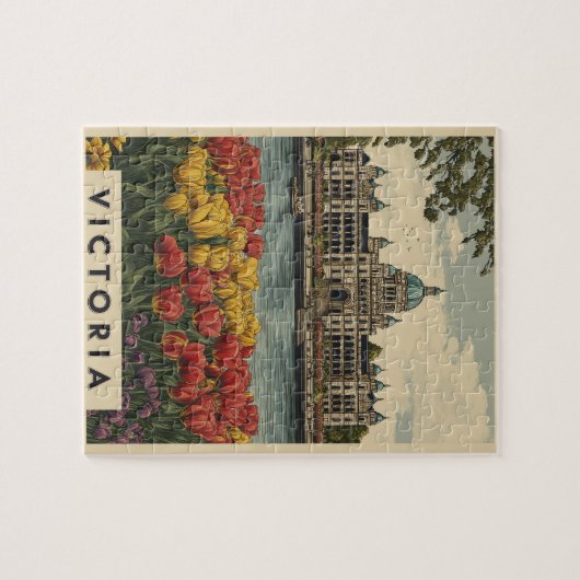  Victoria British Columbia Reizen Legpuzzel (Horizontaal)