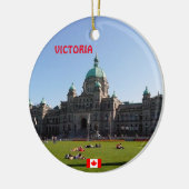 Victoria British Columbia Schilderachtig Ornament (Links)