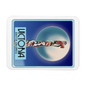 Victoria British Columbia Totem Pole. Magneet (Horizontaal)