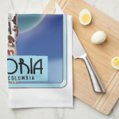 Victoria British Columbia Totem Pole. Theedoek (Quarter Fold)