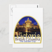 VICTORIA Canada Briefkaart (Voorkant / Achterkant)