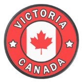 Victoria Canada Hockey Puck (Voorkant)