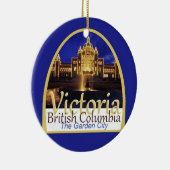 VICTORIA Canada Keramisch Ornament (Rechts)