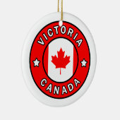Victoria Canada Keramisch Ornament (Rechts)