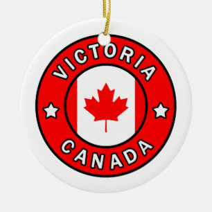 Victoria Canada Keramisch Ornament