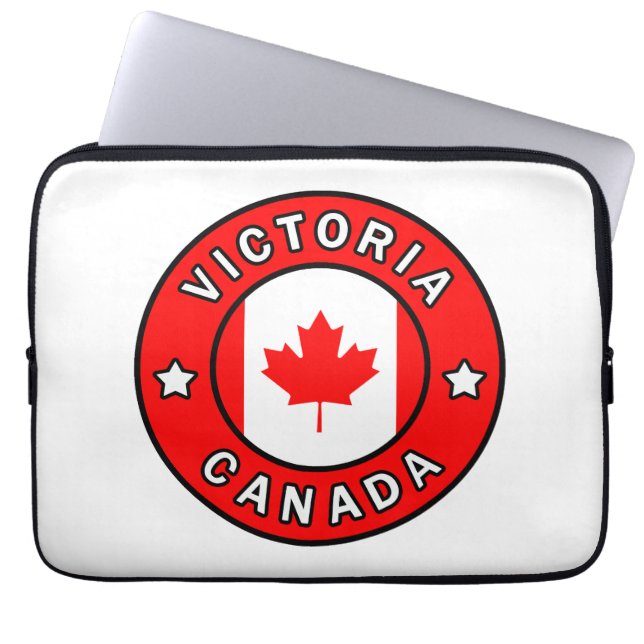 Victoria Canada Laptop Sleeve (Voorkant)