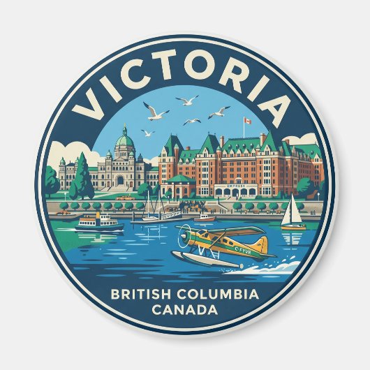 Victoria Canada Magneet (Voorkant)